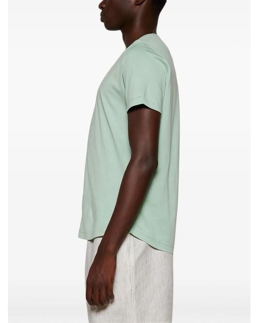 Loro Piana Green Jersey T-Shirt for men