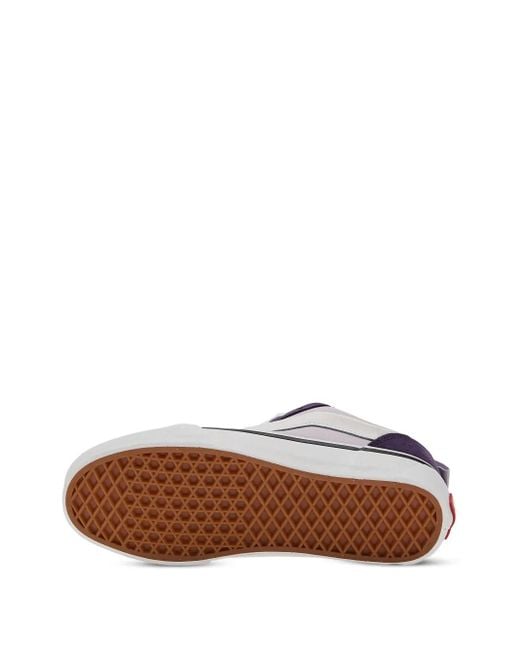 Vans White Knu Skool Sneakers