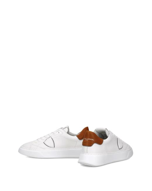 Philippe Model Temple Sneakers in White für Herren