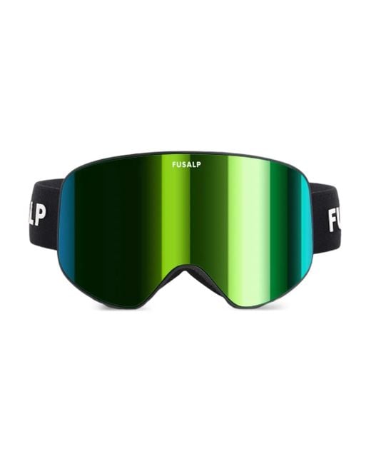 Maschera Da Sci A Doppio Strato di Fusalp in Green