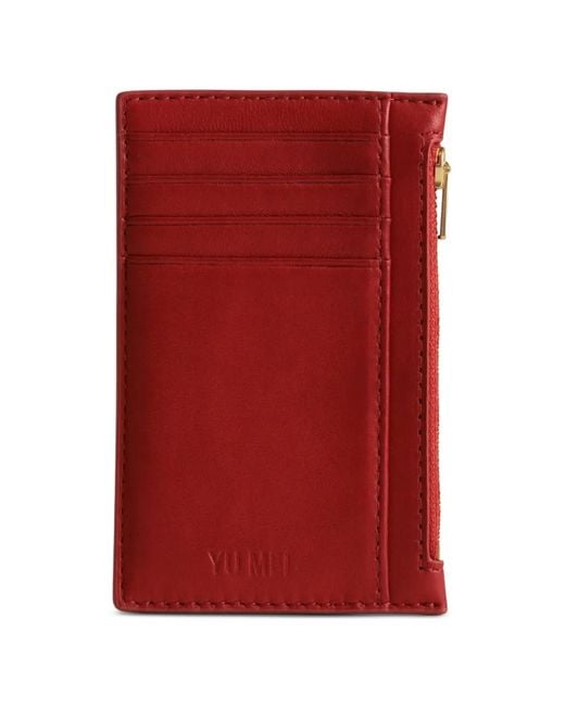 Yu Mei Red Frank Cardholder
