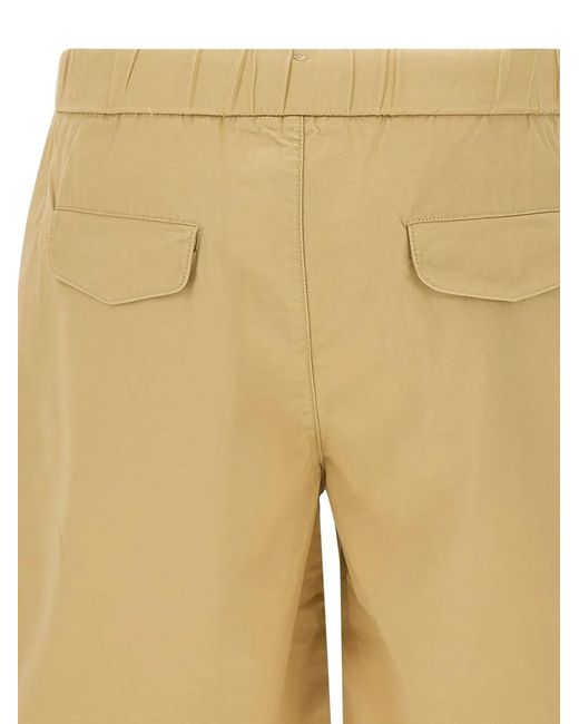 Sun 68 Natural Coulisse Shorts for men