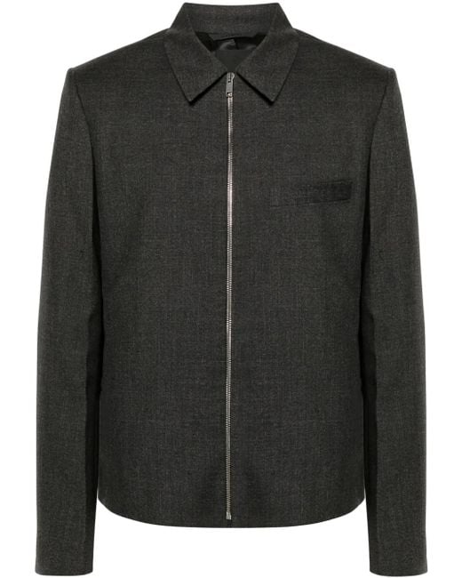 Givenchy Black Wool Bomber Jacket - Men's - Virgin Wool for men