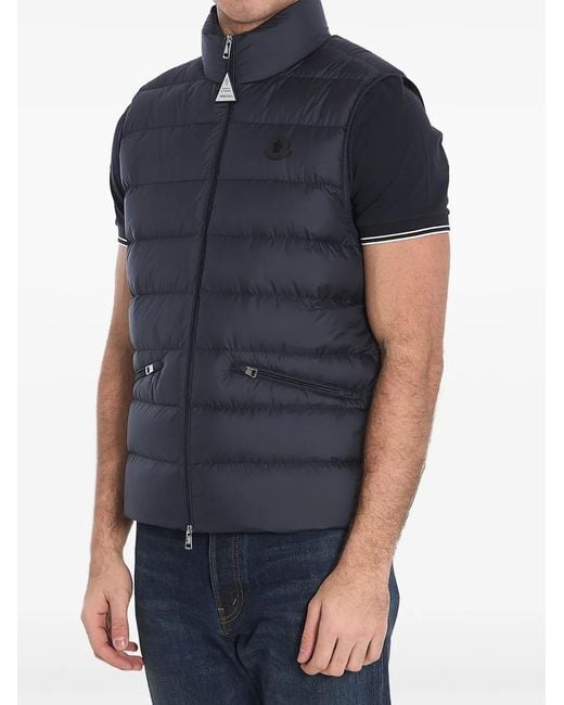 Chaleco Lechtal Moncler de hombre de color Blue