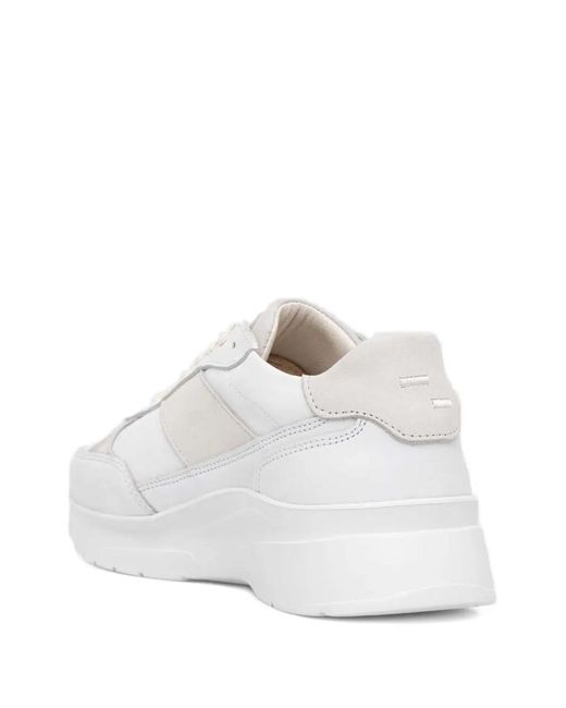 Filling Pieces White Jet Platform Sneakers