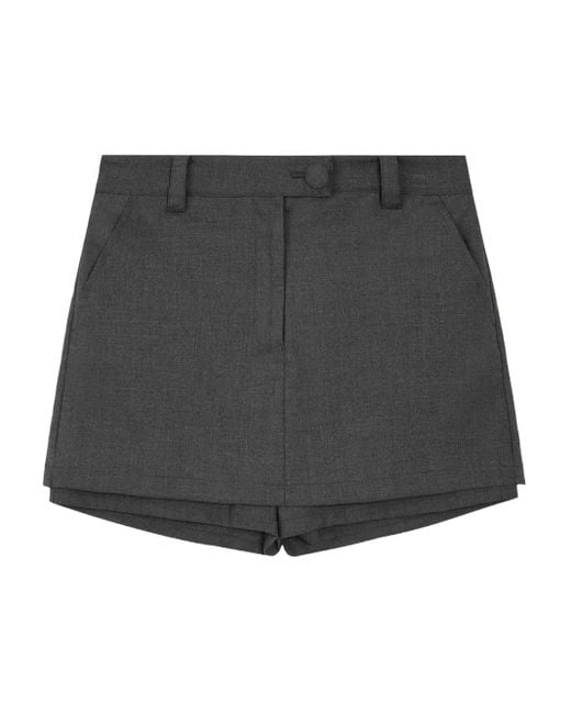 Skorts con cierre de botón Rest&Recreation de color Gray