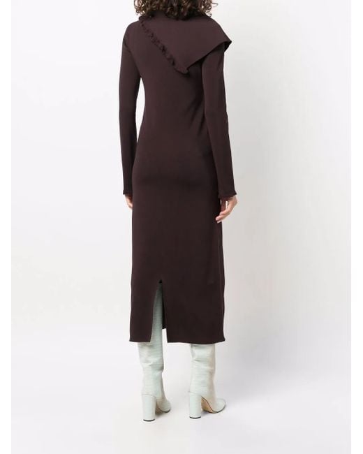Jil Sander Multicolor Dresses Beige