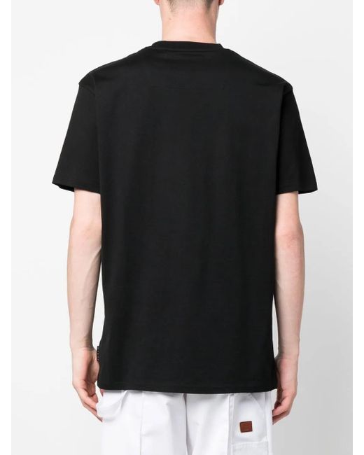 Philipp Plein Black Teddy Bear Short-Sleeve T-Shirt for men