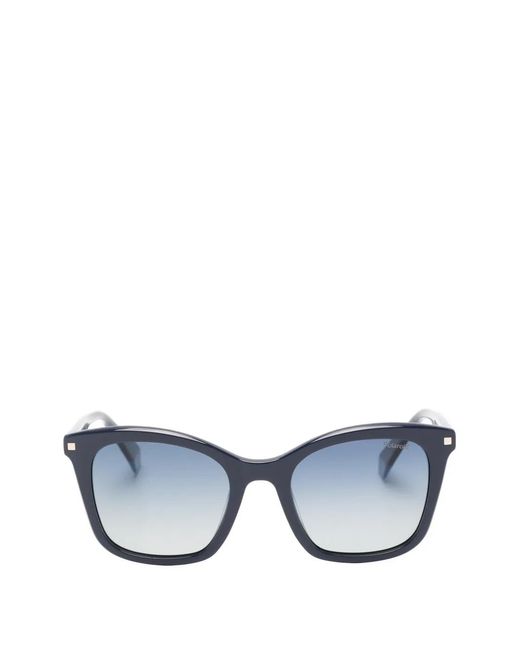 Polaroid Blue Square-Frame Sunglasses