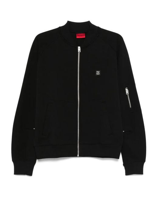 Sweat À Logo HUGO pour homme en coloris Black