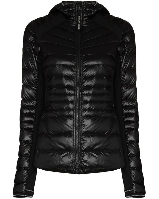 Canada Goose Black Hybridge Lite Quilted Shell Jacket