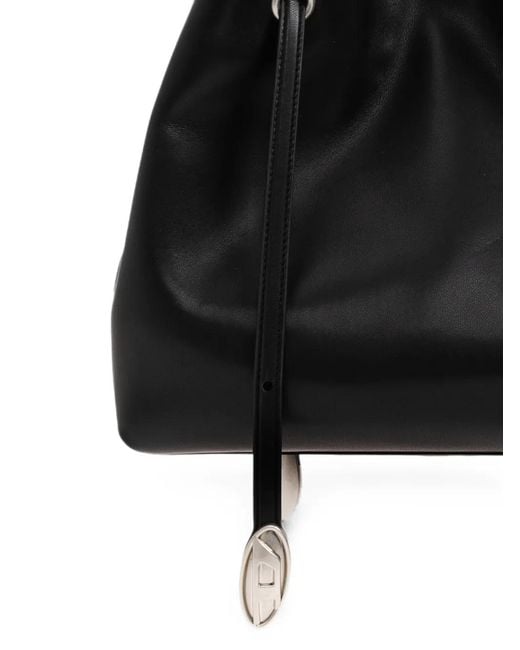 DIESEL Black D-Rop Tote Bag