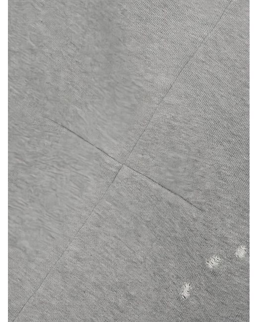 Needles Gray Deconstructed H.D. Track Pants for men
