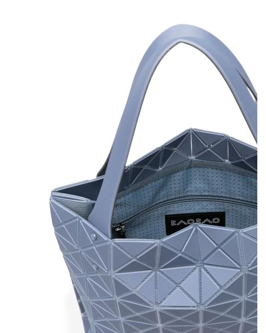 Issey Miyake Blue Prism Plus Geometric-Pattern Tote Bag