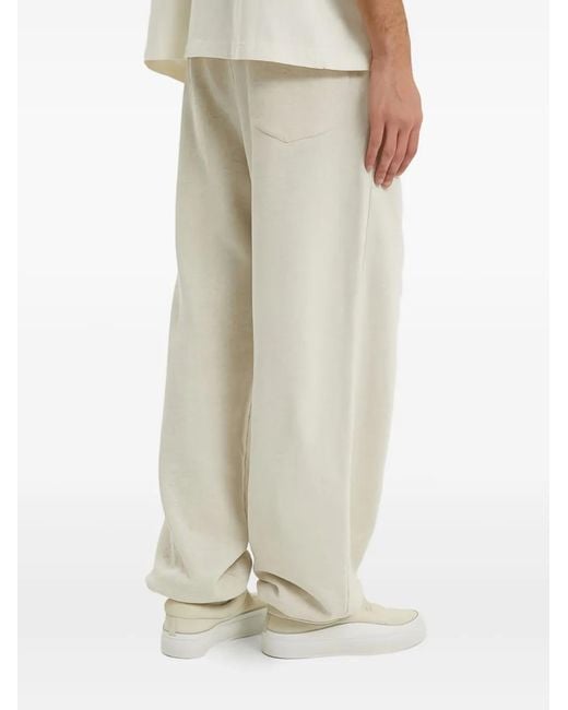 1989 STUDIO White Cotton Track Pants