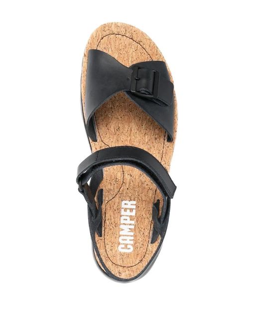 Camper Black Open-Toe Sandals