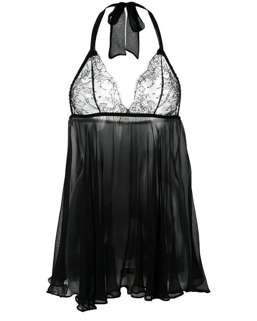 Gilda & Pearl Black Ava Babydoll
