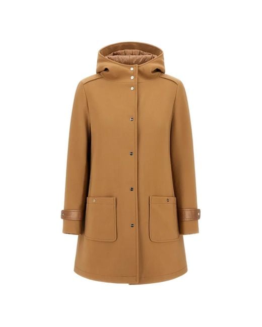 Herno Natural Hooded Pocket Jacket