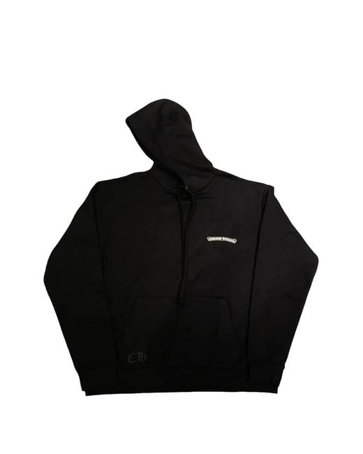 Chrome Hearts Black St. Barth Logo-Print Hoodie for men