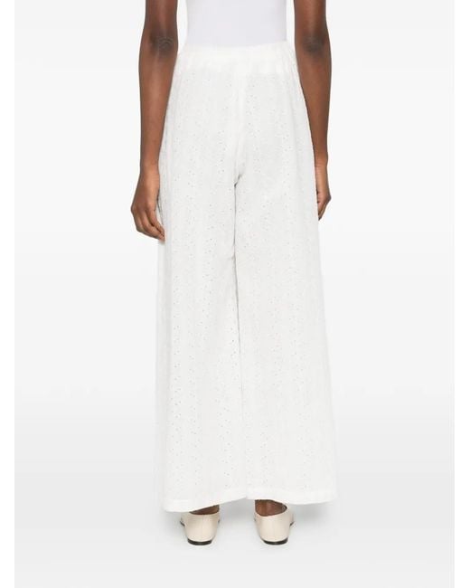 Forte_forte White Dot Trousers