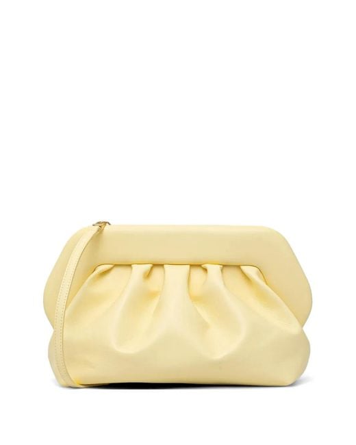 THEMOIRÈ Natural Bios Gathered Clutch Bag