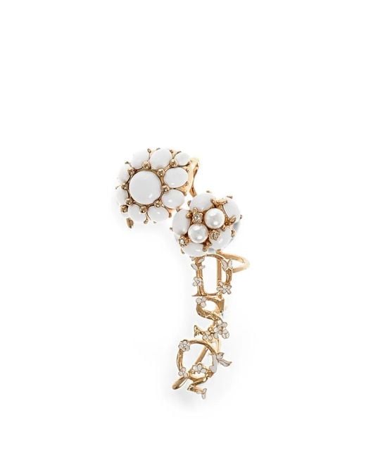 DSquared² Metallic Logo-Detail Earring