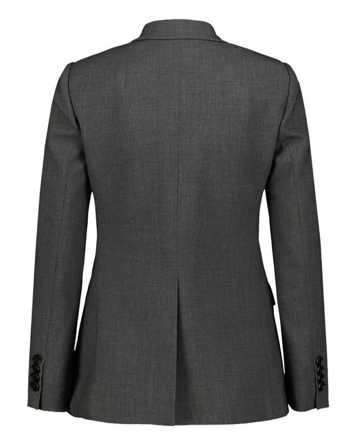 DR. HOPE Black Double-Breasted Jacket