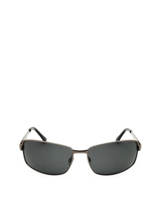 Polaroid Gray P4416 Rectangle-Frame Sunglasses for men