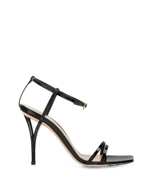 Gianvito Rossi Metallic Lumiére Sandals