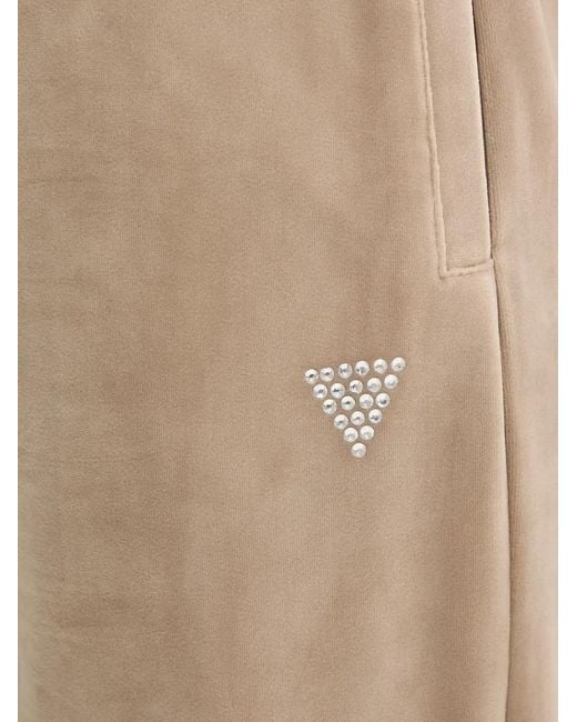 Guess Natural Pantalon De Jogging À Ornements