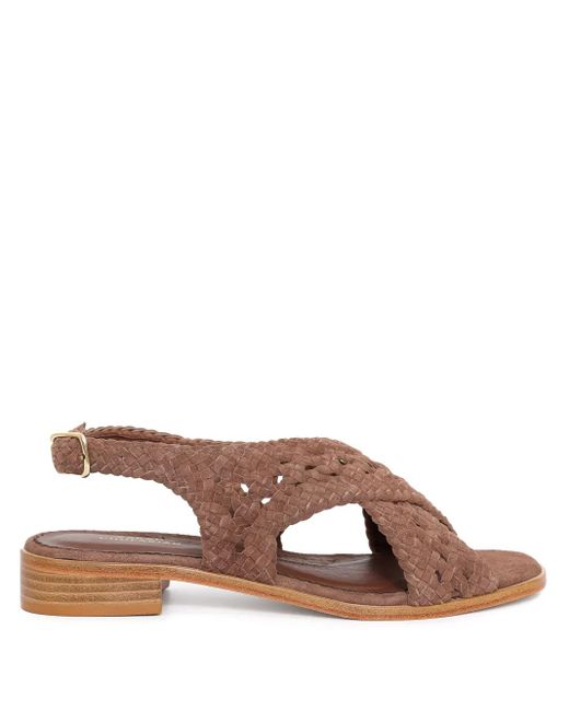 Sarah Chofakian Isolde サンダル Brown