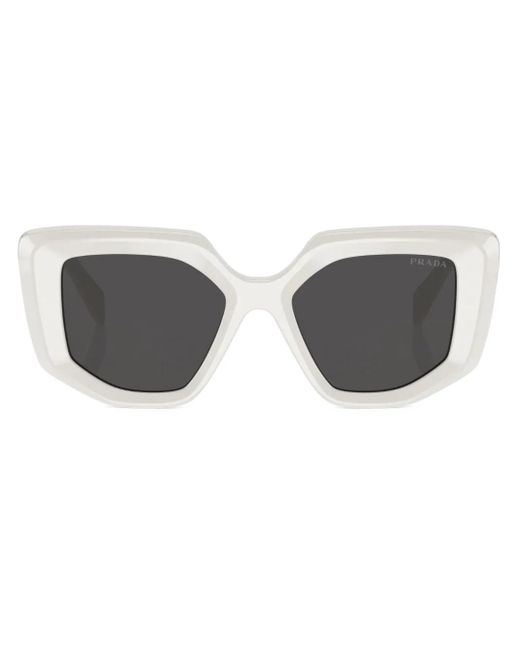 Prada Gray Cat-Eye Frame Sunglasses