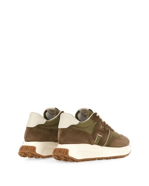 Hogan Brown H641 Sneakers