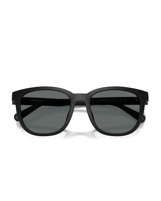 COACH Gray C-Textured Sunglasses for men