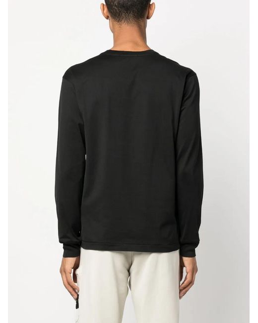 Stone Island Black T-Shirt for men