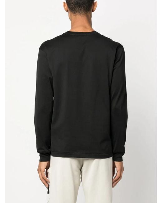 Stone Island Black T-Shirt for men