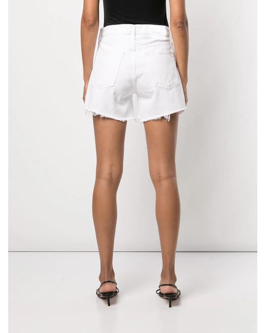 Agolde White Shorts