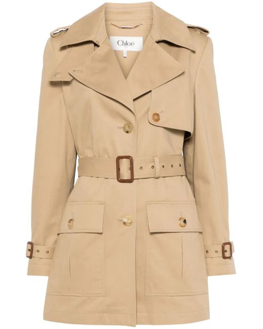 Chloé トレンチコート Natural