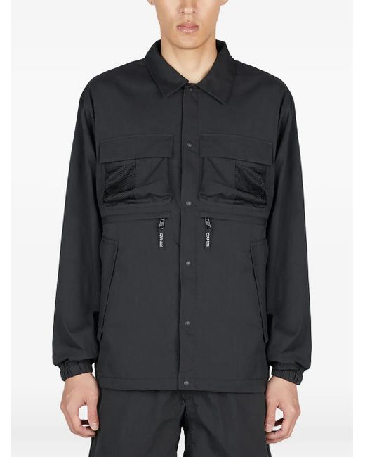 Gramicci Black Multi-Pocket Jacket for men