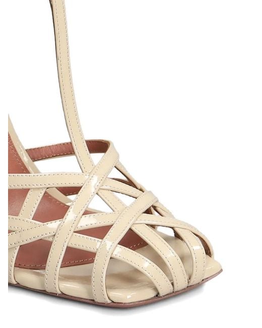 Castagna Natural 100Mm Lidia Sandals