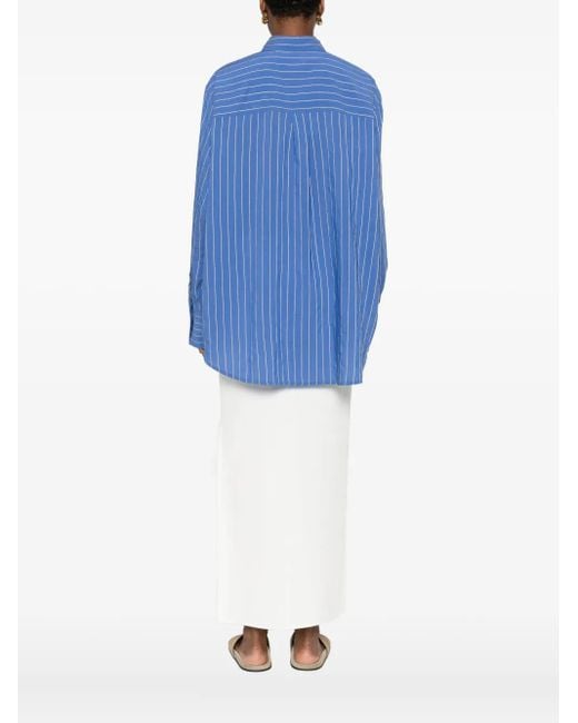 Totême  Blue Striped Shirt
