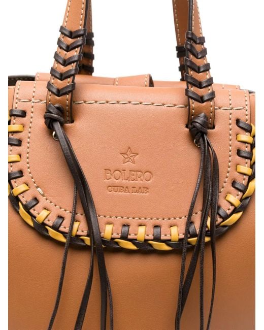 CUBA LAB Bolero Shopper in het Brown