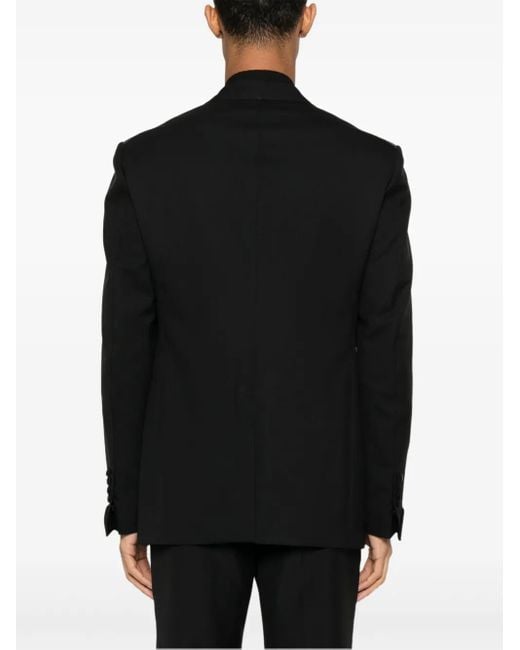 Tom Ford Black Blazer À Design Texturé for men