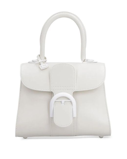 Sac Cabas À Design Structuré Delvaux en coloris White