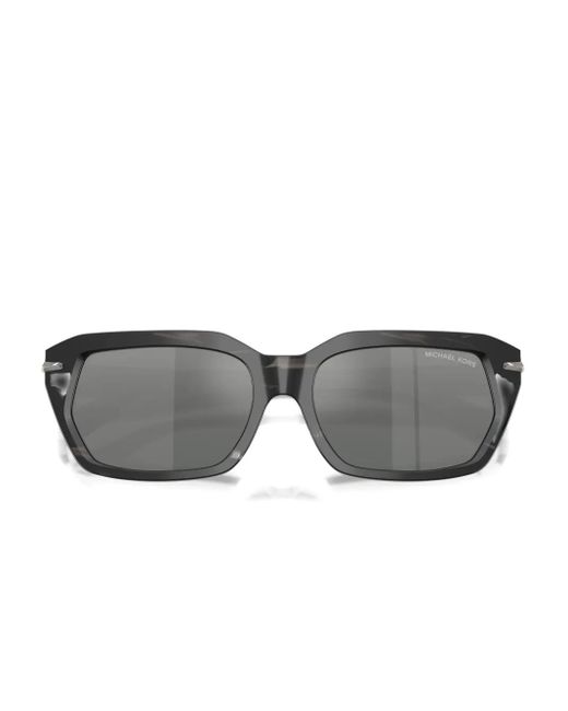 Michael Kors Gray Geometric-Frame Sunglasses for men
