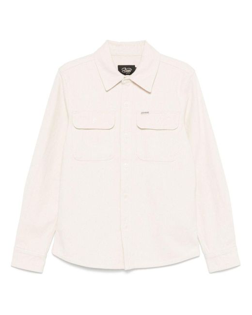 Deus Ex Machina White Vacay Shirt Jacket for men