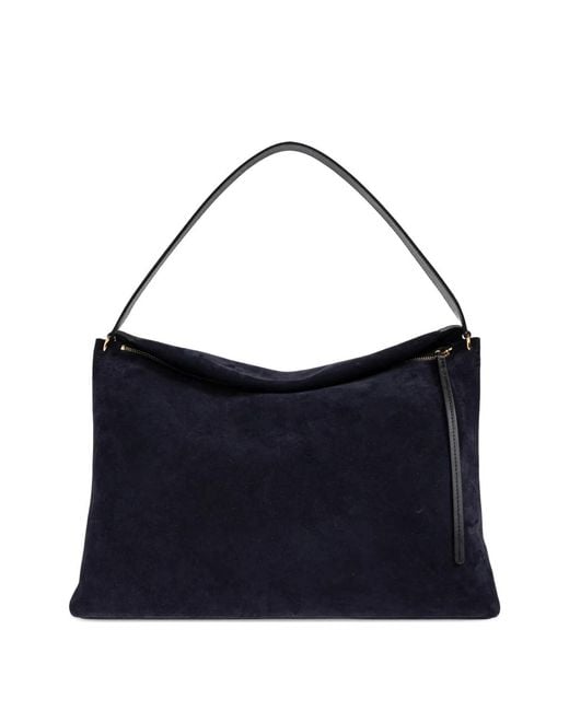 Wandler Blue Penelope Suede Tote Bag