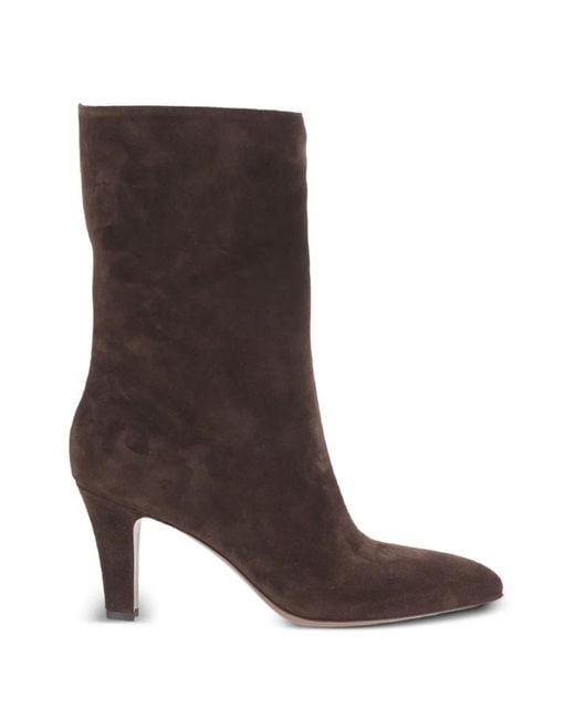 Paris Texas Brown Elsa Ankle Boots