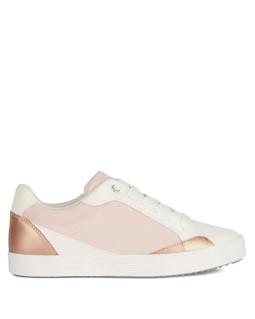 Geox Women's Breathable Low-Top Sneakers - Lightweight With Removable Leather Footbed - View #8