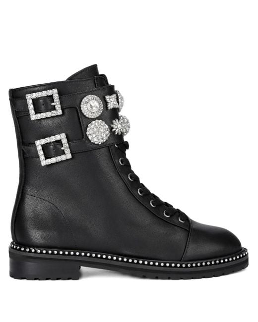 Bottines Stoop À Ornements En Cristal Kurt Geiger en coloris Black